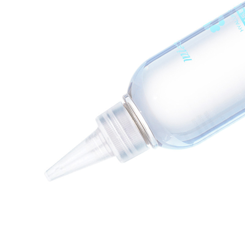 زجاجة كبيرة من زيت التشحيم بالحمض الهيالورونيك زيت التشحيم للمثليين زيت التشحيم لجسم الإنسان