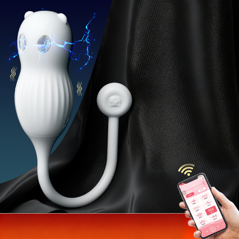 بيضة كهربائية صغيرة تهتز مع جهاز تحكم عن بعد صغير الحجم ومثير للكبار يمكن ارتداؤه أثناء الخروج