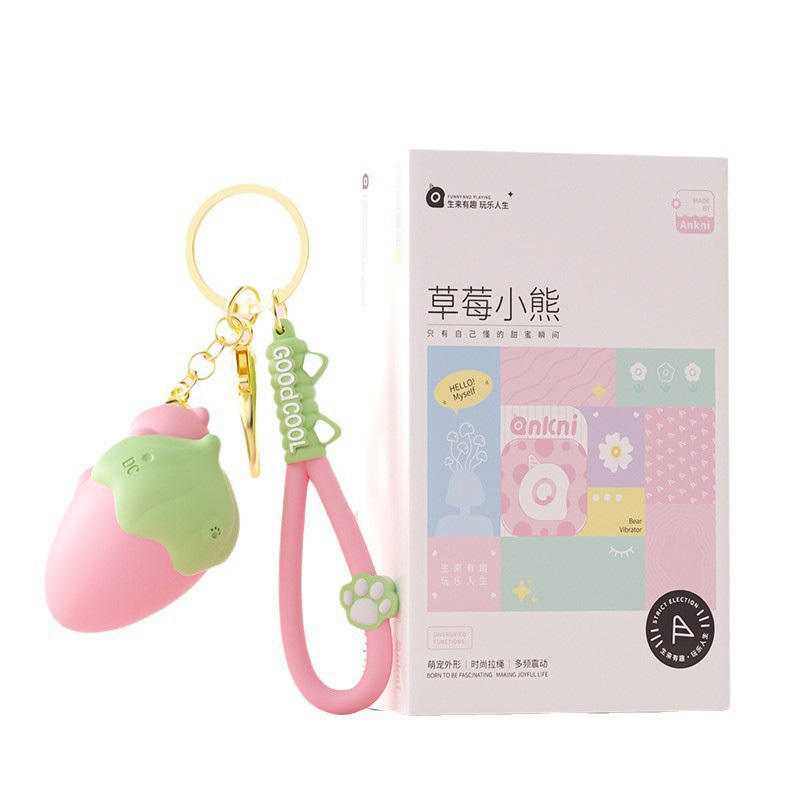 بيضة هزاز الفراولة الدب تفاعل عن بعد تطبيق منتجات جديدة للبالغين الاستمناء الأنثوي