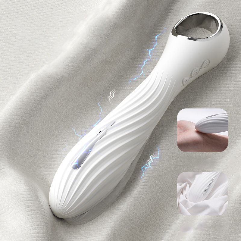 هزاز كهربائي مع نبضات قوية لعبة للبالغين، جهاز إيروتيكي، مستمني نسائي