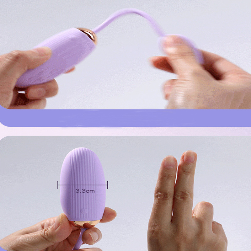 جهاز تحفيز أنثوي لاسلكي يعمل بالاهتزاز وجهاز تحكم عن بعد لعبة متعة ذاتية للبالغين لتحفيز البظر