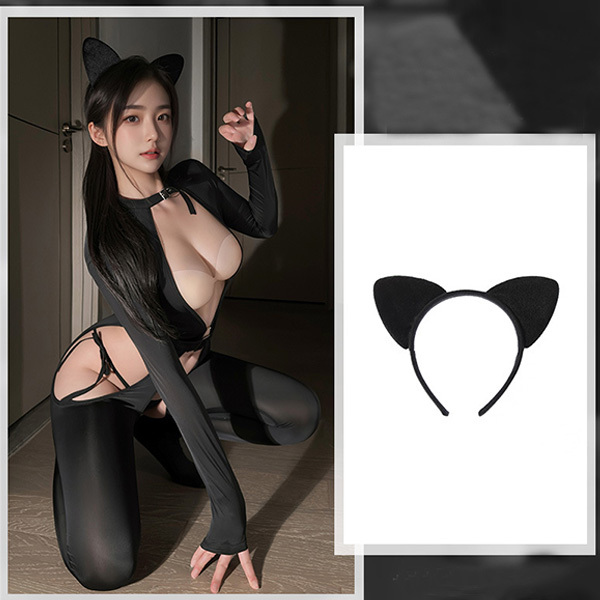 مجموعة بذلة كاتوومان بدون فتحة بين الساقين: ملابس داخلية مغرية ومثيرة دون الحاجة إلى خلع الملابس