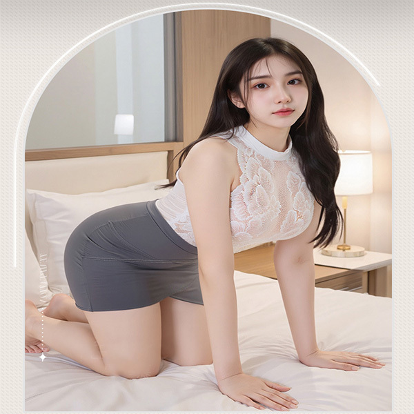 ملابس سولتري هوني المغرية للموعد الغرامي: طقم ملابس داخلية بفتحة أمامية: حسية وشهوانية بحتة