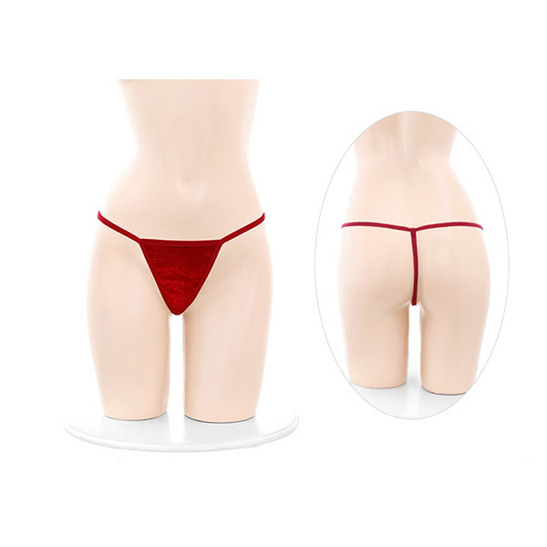 فستان قرمزي برقبة على شكل V ليلة بلا نوم ملابس داخلية مثير رغبة خالصة ثوب نوم زي موحد