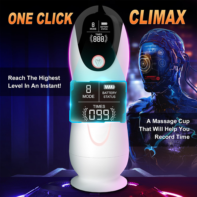 كوب طائرة شفط اهتزاز كوب عد ذكي كهربائي جهاز تمرين تفاعلي بصوت مستشعر اهتزاز