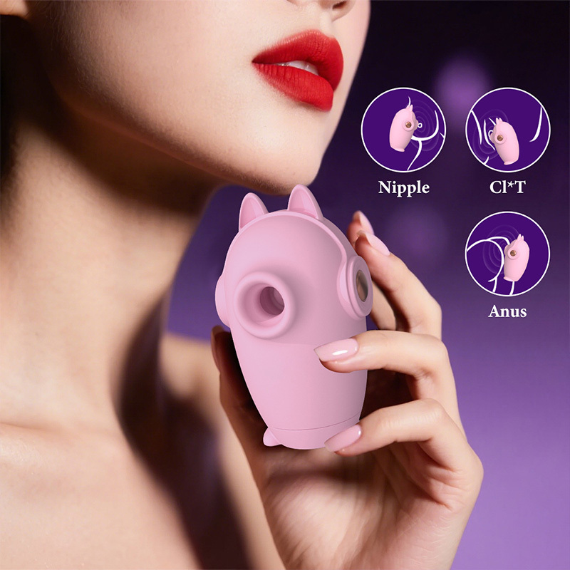 محفز البظر مع مدلك شفط الثدي هزاز لسان لذة الأنثى منتجات جديدة للبالغين للنساء