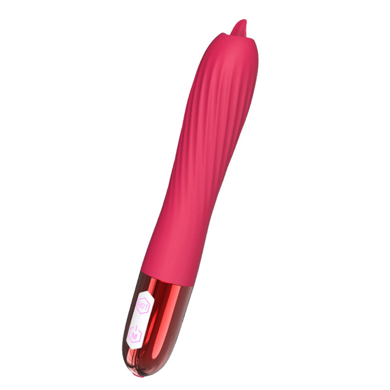 جهاز كهربائي للاستمناء الأنثوي مزود بوظيفة تدليك تلسكوبي اهتزازي لعبة متخصصة لتحفيز اللسان للبالغين