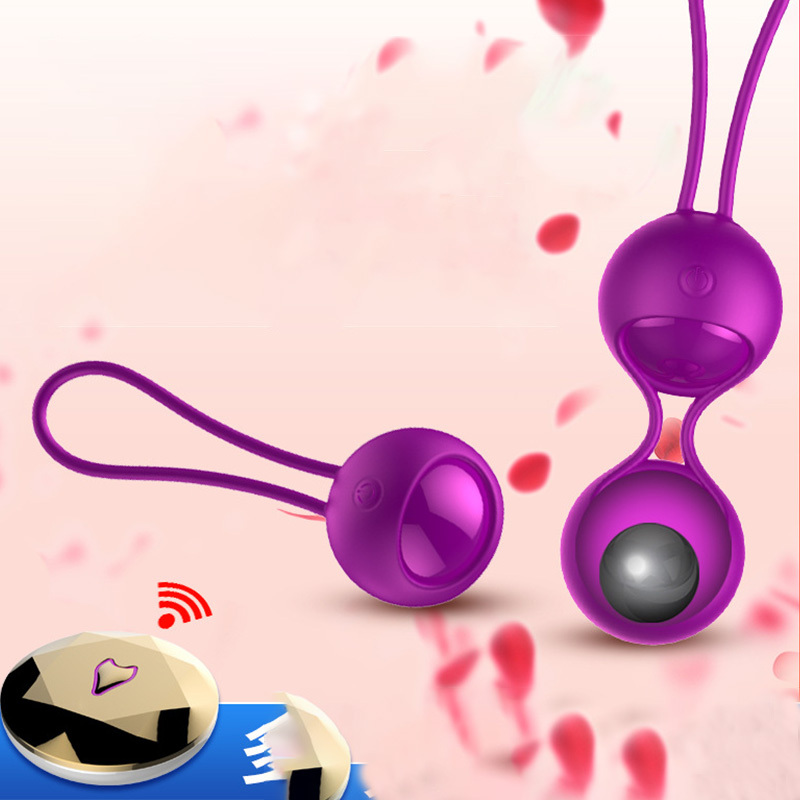 كرة تمارين كيجل المهبلية Mianling M3 مع جهاز تحكم عن بعد لجهاز تدريب العناية الحميمة للمرأة