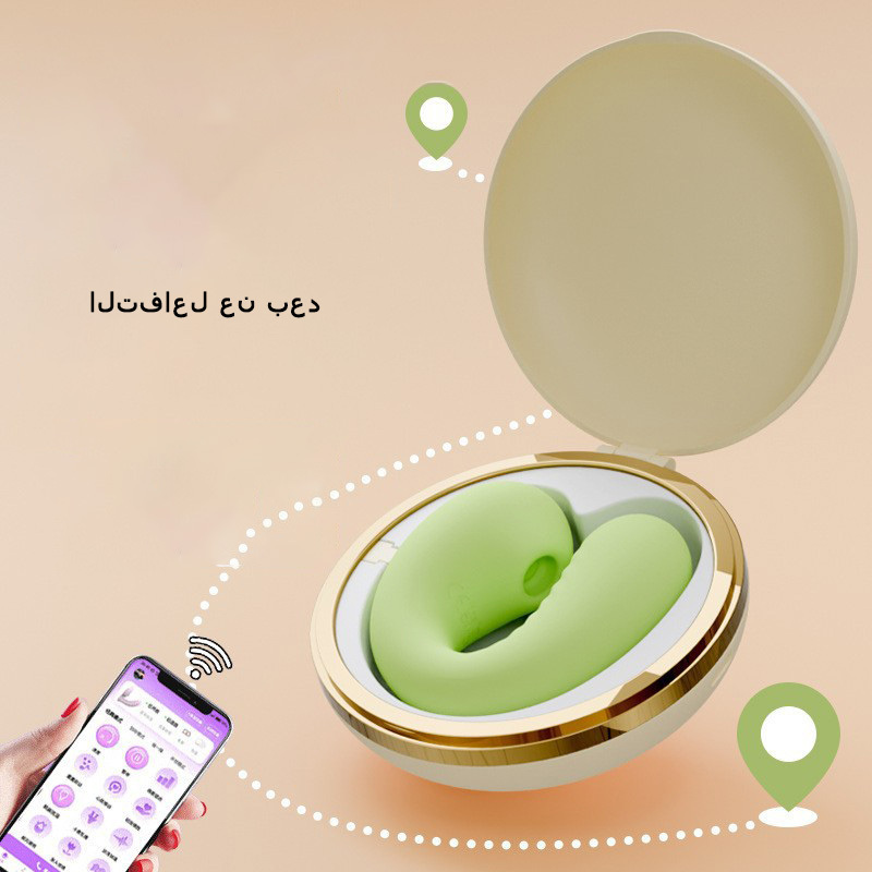 C410 صندوق سماعات الأذن علبة الشحن بيضة هزاز ماستورباتور أنثى لعبة للبالغين بيضة هزاز