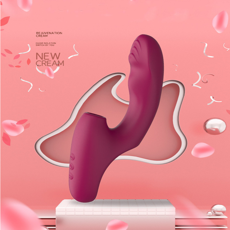 عصا اهتزازية للنساء: تحفيز بالإدخال مع وظيفة التسخين والشفط مستمني كهربائي فائق القوة