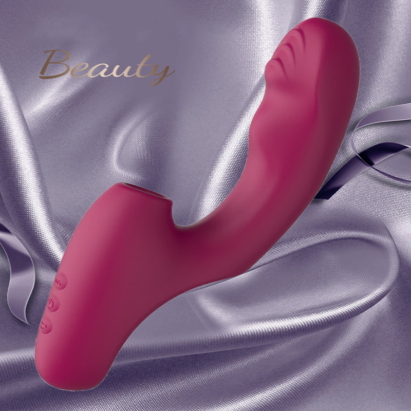 عصا اهتزازية للنساء: تحفيز بالإدخال مع وظيفة التسخين والشفط مستمني كهربائي فائق القوة