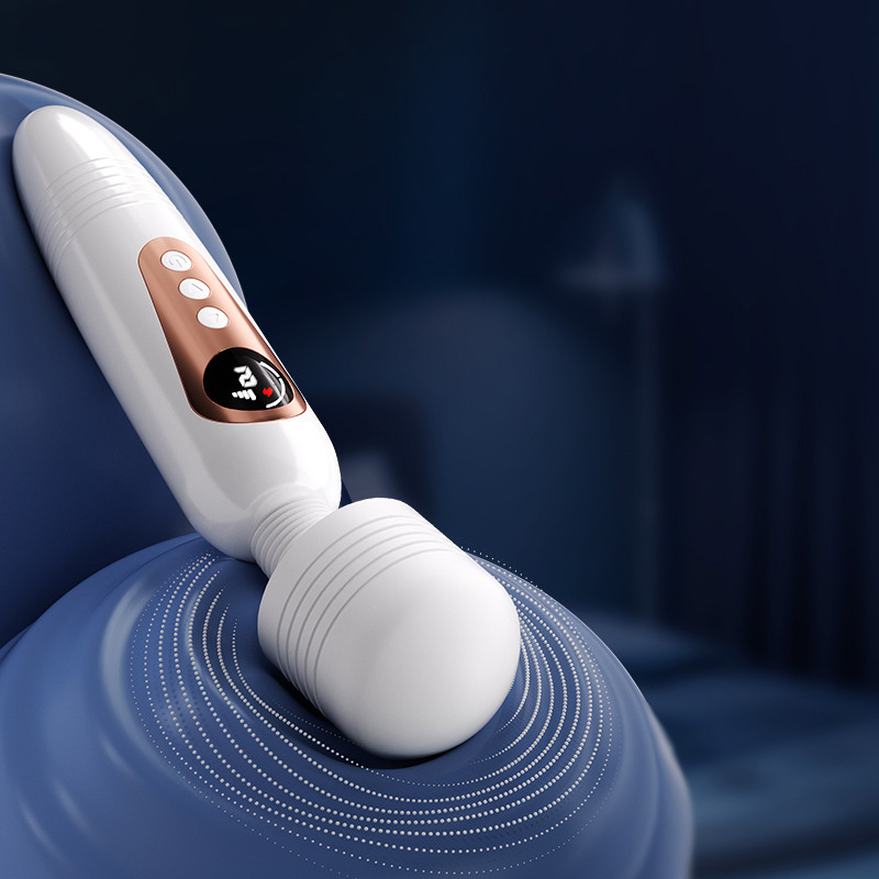 مهززة هزاز AV متغيرة التردد مع هزاز تدليك مثير للمرأة لعبة جنسية للبالغين