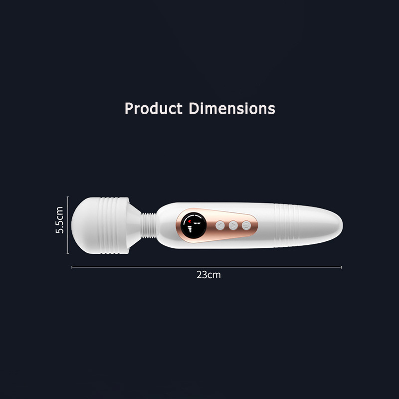 مهززة هزاز AV متغيرة التردد مع هزاز تدليك مثير للمرأة لعبة جنسية للبالغين