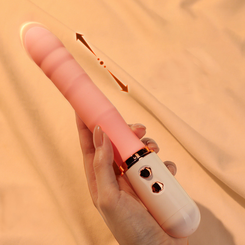 هزاز بودينغ بير: جهاز تحفيز أنثوي للمتعة السرية لعبة للبالغين: هزاز تلسكوبي محفز