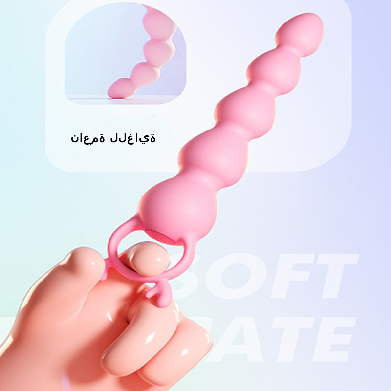 مستمني أنثوي بتحكم عن طريق التطبيق مع قطعة شرجية تهتز