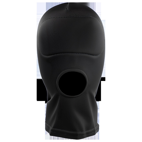 قناع حسي أسود كامل التغطية SM مثير للأزواج والعشاق بديل للحسية