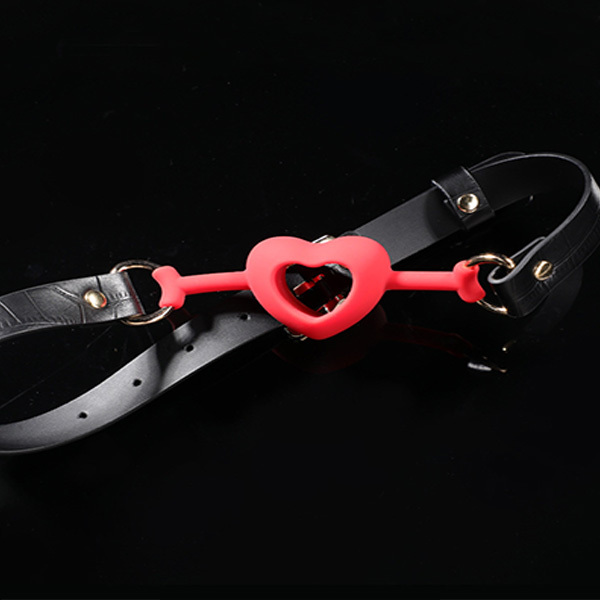 كيس فم على شكل قلب مجوف SM لعبة بديلة للبالغين جهاز تحفيز جنسي جديد ملحق للمغازلة