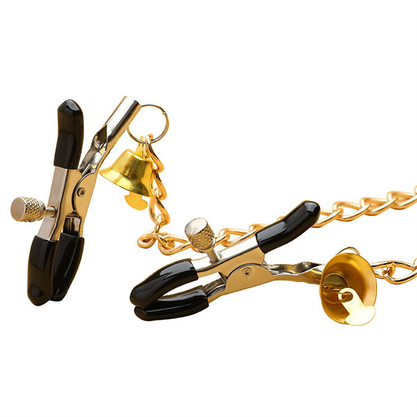 طوق رقبة فاخر مع مشابك حلمات طوق رقبة SM للبالغين للأزواج