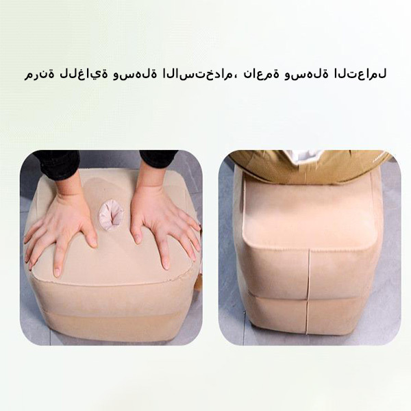 وسادة SM الجنسية مع دعامة قطنية - لعبة قابلة للنفخ للبالغين للعب الحميم