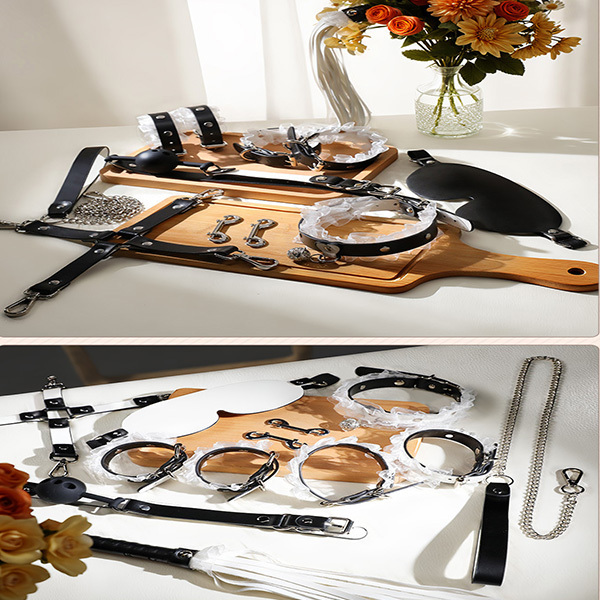 طقم عبودية الخادمة تدريب حسي ألعاب الأزواج SM منتجات الكبار المميزة