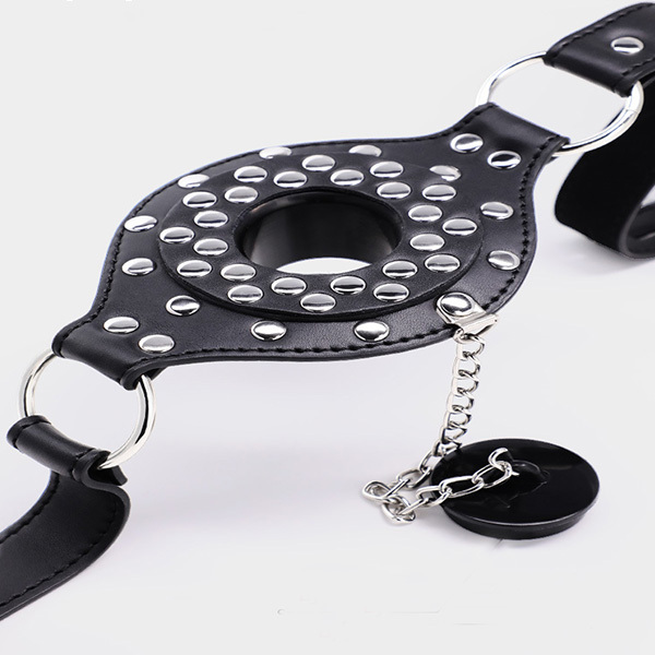 كمامة فموية بفتحة، غطاء قابل للإزالة، جهاز فتح قسري، منتج جديد للبالغين