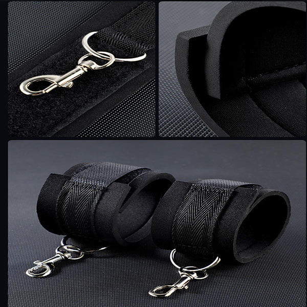 قيود يدوية وقدمية مثيرة للتدريب على الأبواب منتجات جديدة للبالغين