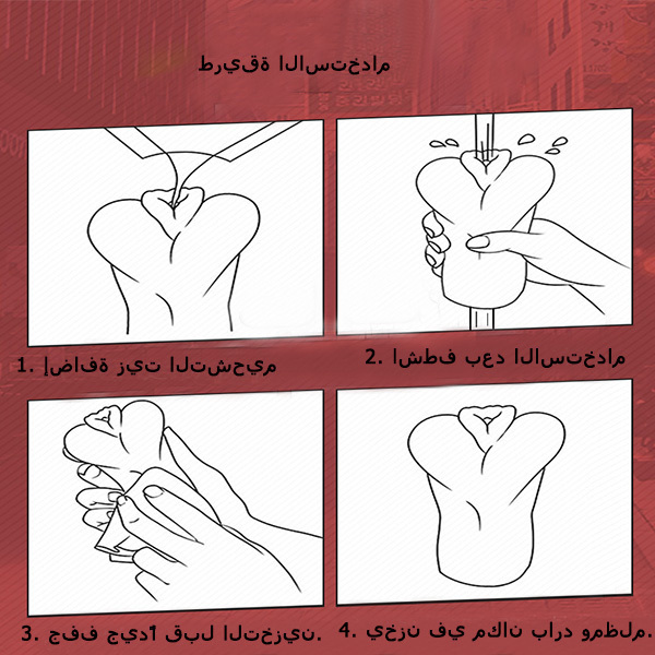 تحفة  كوب الاستمناء المقولب للرجال، منتج جديد للبالغين