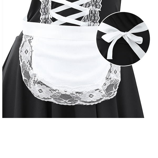 ملابس داخلية للمقاسات الكبيرة: طقم خادمة مغري للغرفة النوم