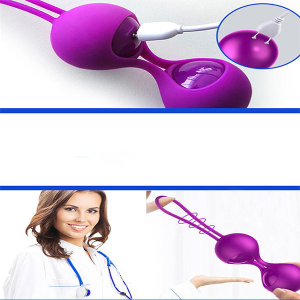 كرة تمارين كيجل المهبلية Mianling M3 مع جهاز تحكم عن بعد لجهاز تدريب العناية الحميمة للمرأة