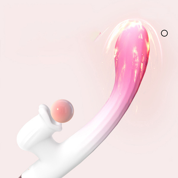 عصا  متعددة الترددات على شكل لسان للاستمناء المهبلي الذاتي للمرأة لعبة جديدة للبالغين