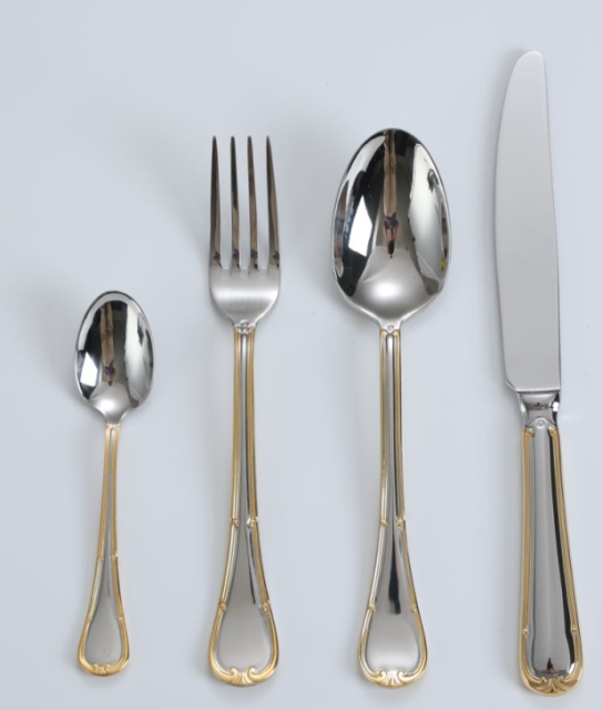 S/S304 18/10 Stainless Steel Cutlery Set，Hotel Flatware