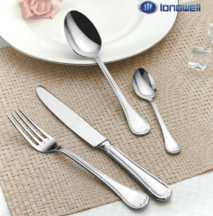 S/S304 18/10 Stainless Steel Cutlery Set，Hotel Flatware