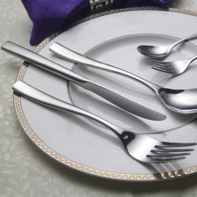 S/S304 18/10 Stainless Steel Cutlery Set，Hotel Flatware，Banquet Cutlery