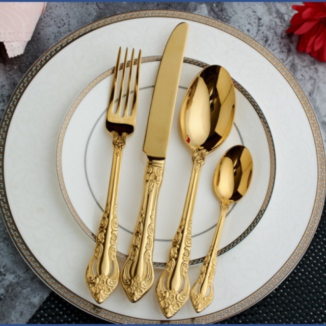 S/S304 18/10 Stainless Steel Cutlery Set，Hotel Flatware，Banquet Cutlery