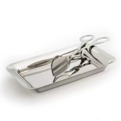 S/S304 18/10 Stainless Steel plate,square coffee plate,