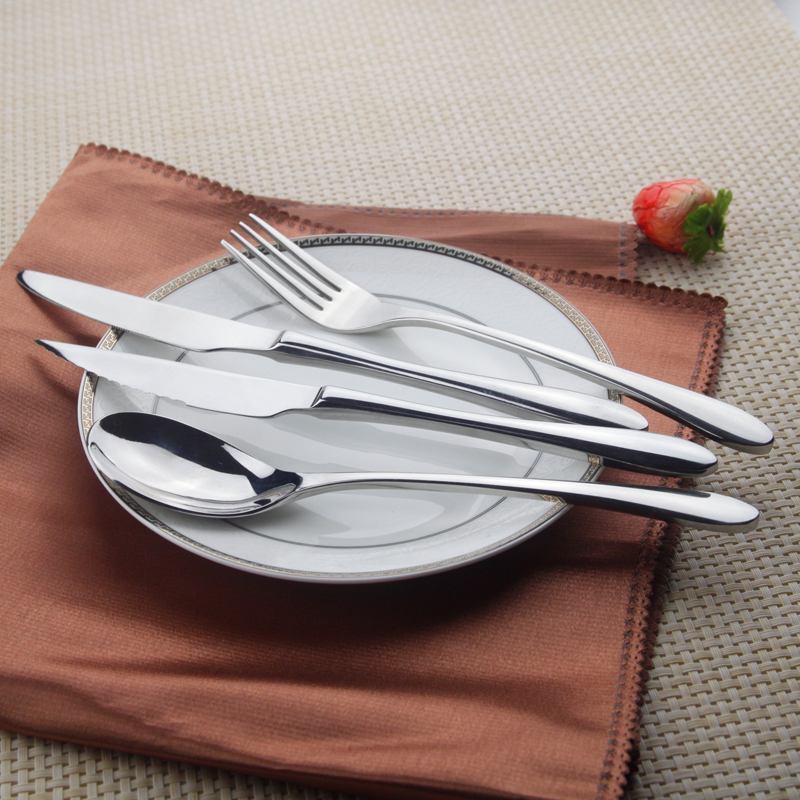 S/S304 18/10 Stainless Steel Cutlery Set，Hotel Flatware，Banquet Cutlery
