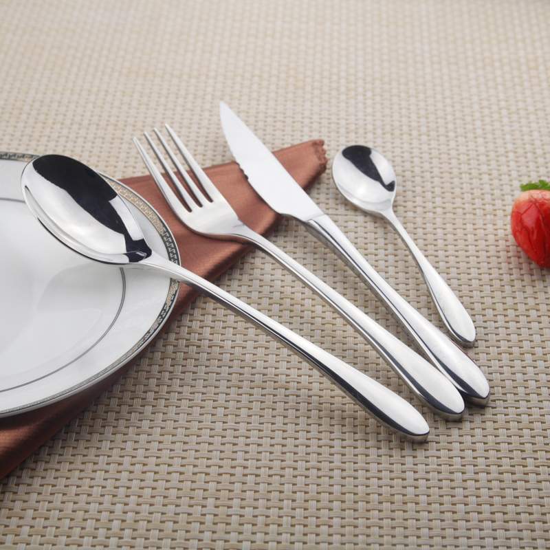 S/S304 18/10 Stainless Steel Cutlery Set，Hotel Flatware，Banquet Cutlery