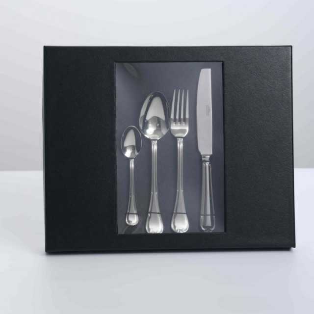 gifts ,S/S304 18/10 Stainless Steel  24 Piece (Boxed Set),Stainless Steel / Boxed / 6 Person Place Setting