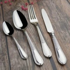 S/S 304 18/10 Stainless Steel Cutlery Set，Hotel Flatware，Banquet Cutlery