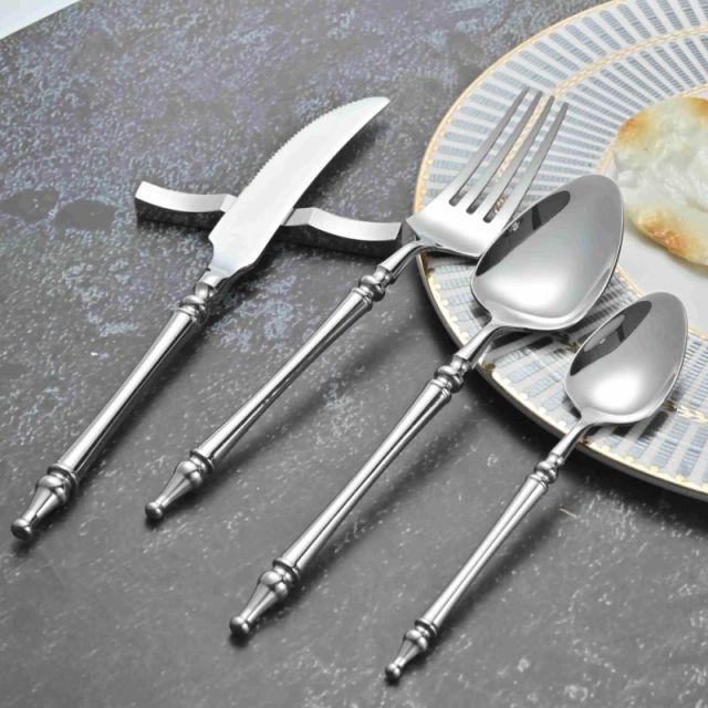 S/S 304 18/10 Stainless Steel Cutlery Set，Hotel Flatware，Banquet Cutlery
