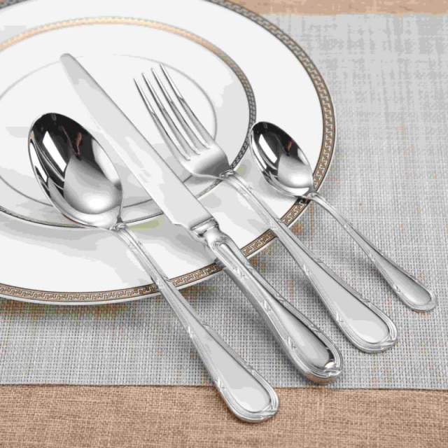 S/S 304 18/10 Stainless Steel Cutlery Set，Hotel Flatware，Banquet Cutlery