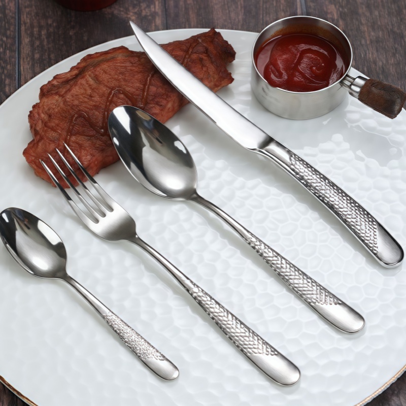 S/S 304 18/10 Stainless Steel Cutlery Set，Hotel Flatware，Banquet Cutlery
