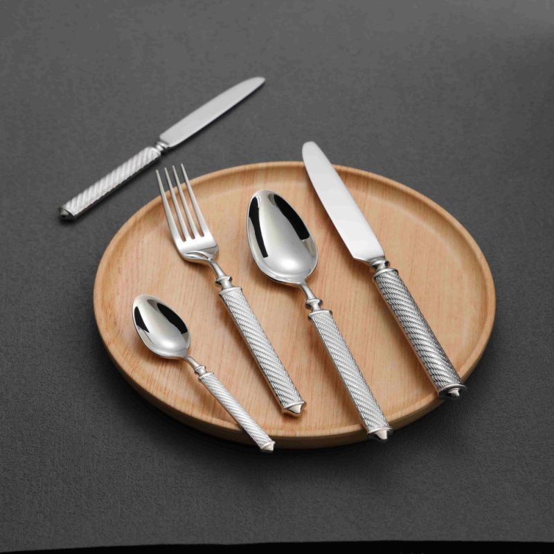 S/S 304 18/10 Stainless Steel Cutlery Set，Hotel Flatware，Banquet Cutlery