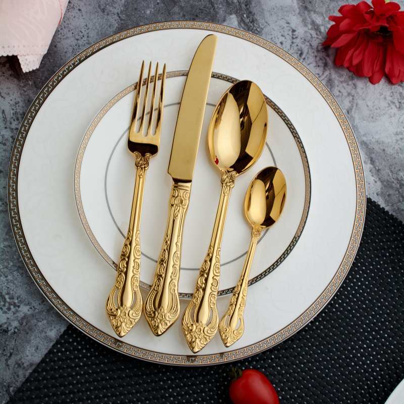 S/S 304 18/10 Stainless Steel Cutlery Set，Hotel Flatware，Banquet Cutlery