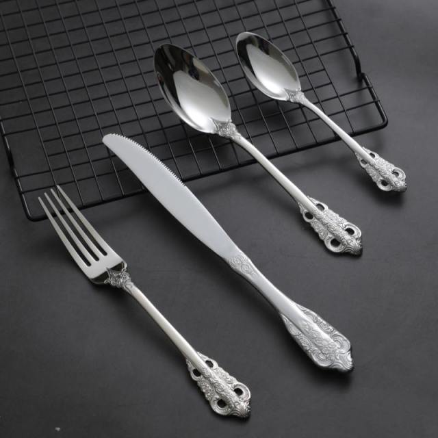S/S 304 18/10 Stainless Steel Cutlery Set，Hotel Flatware，Banquet Cutlery