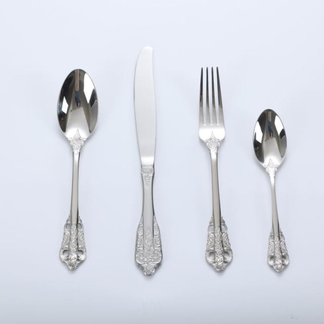 S/S 304 18/10 Stainless Steel Cutlery Set，Hotel Flatware，Banquet Cutlery