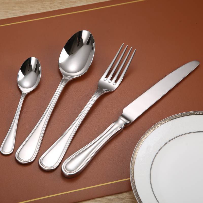 S/S 304 18/10 Stainless Steel Cutlery Set，Hotel Flatware，Banquet Cutlery