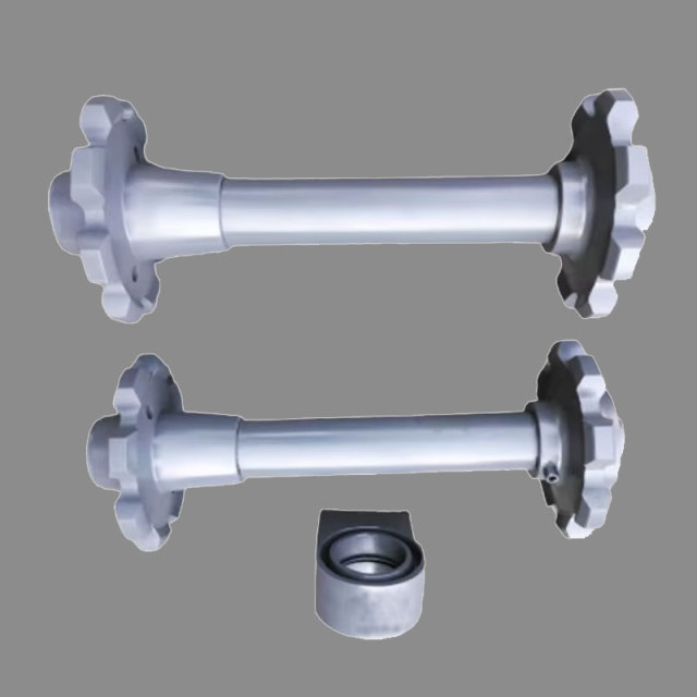 Asphalt Paver Feed Scraper Shaft