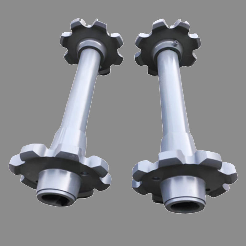 Asphalt Paver Feed Scraper Shaft