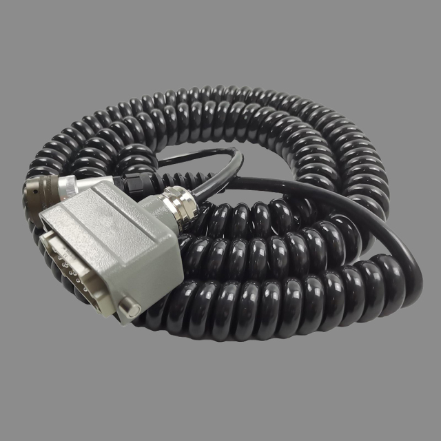 Asphalt Paver Leveling System Grade Sensor Cable